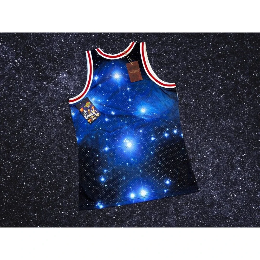 Mitchell N Ness Tune Squad Jersey Space Jam 25th Anniversary Edition Bugs Bunny - Picture 2 of 2